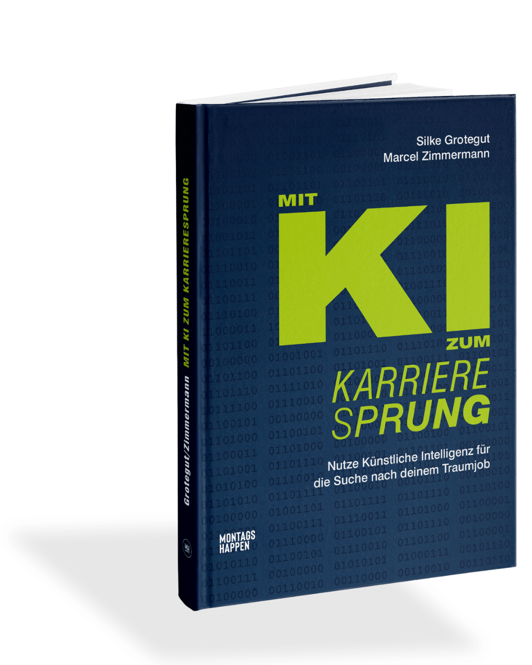 Buchcover: Mit KI zum Karrieresprung